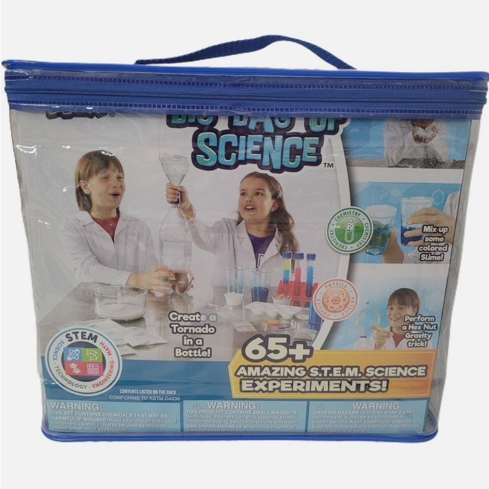 Be Amazing Toys Big Bag of Science Model:4120 Science to the Max New Sealed